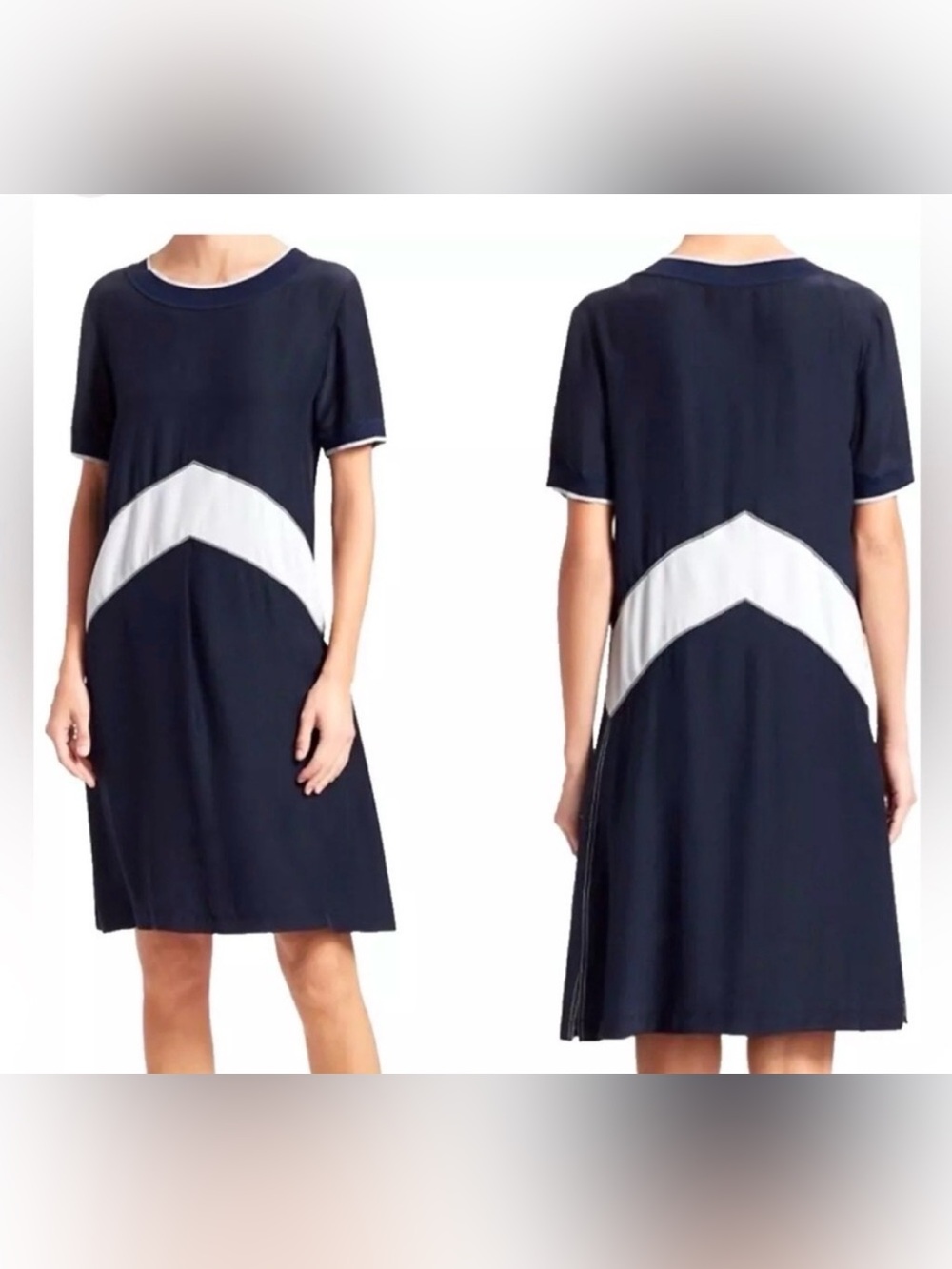 Rag & Bone Women's Hannah Silk Shift Dress Sz Small